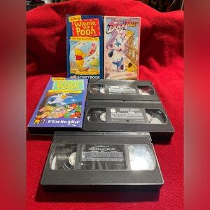 Disney VHS Collection - Black and Colorful Covers